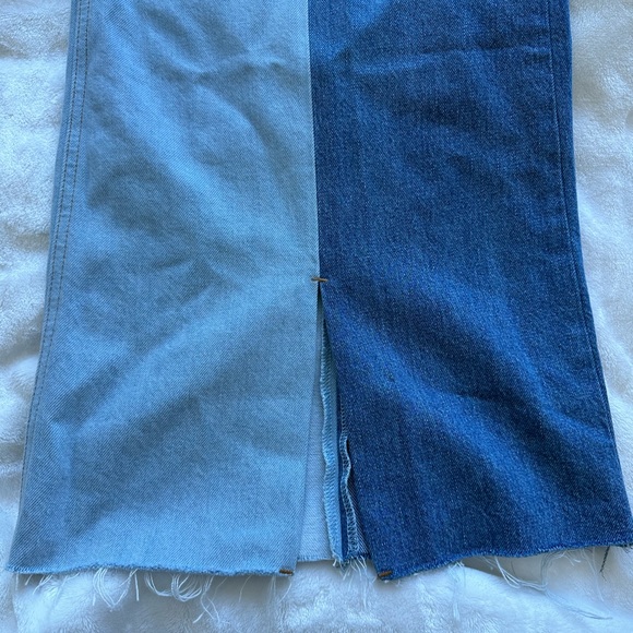 FRAME Split Seam Wide Denim - Size 30 - Picture 8 of 8